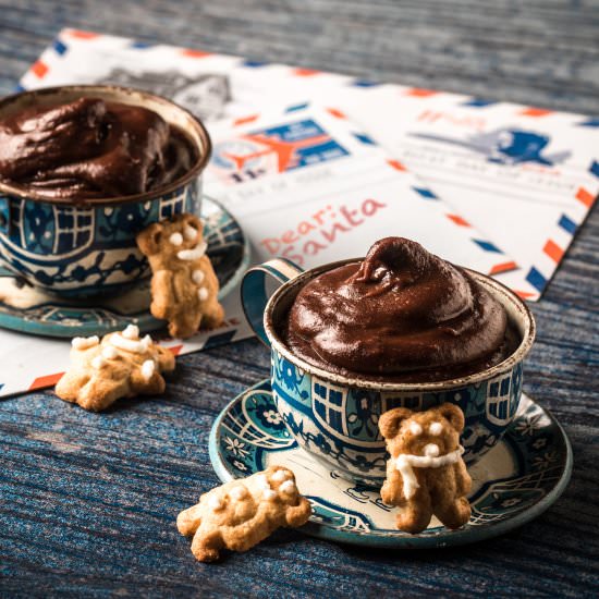 HOLIDAY CHOCOLATE DESSERT HUMMUS