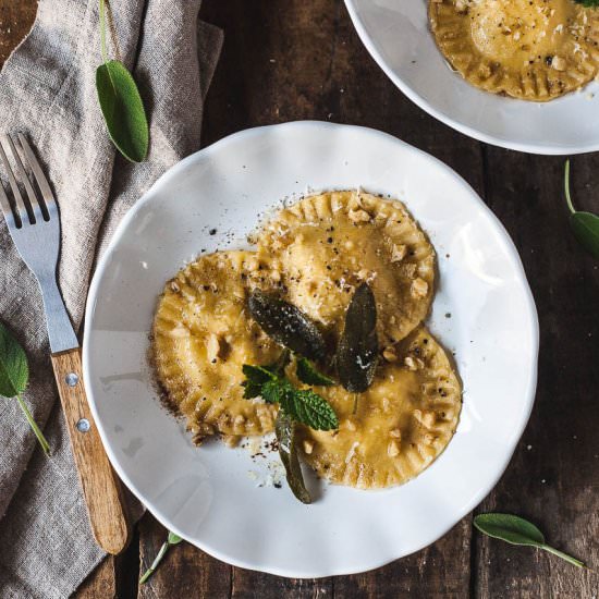 Smoked Ricotta Ravioli