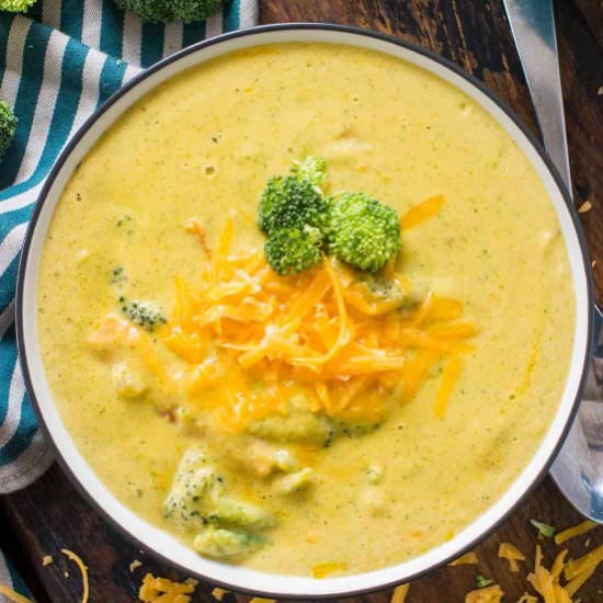Panera Bread Broccoli Cheddar Soup