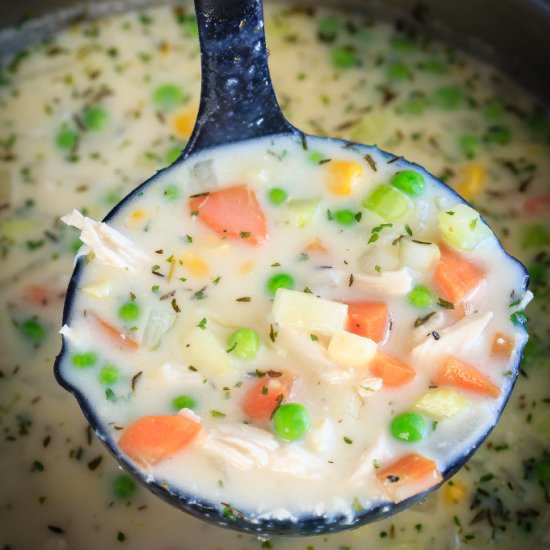 Chicken Pot Pie Soup