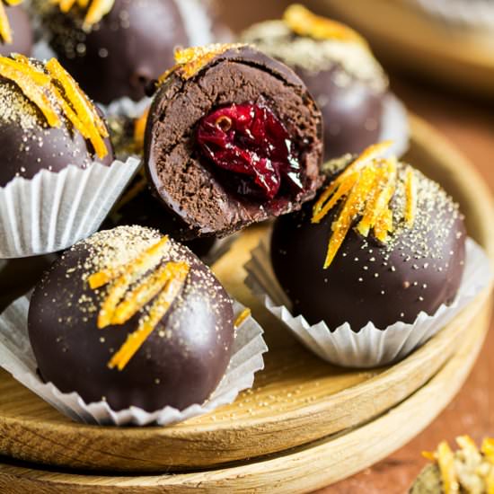 Christmas truffles (V, GF)