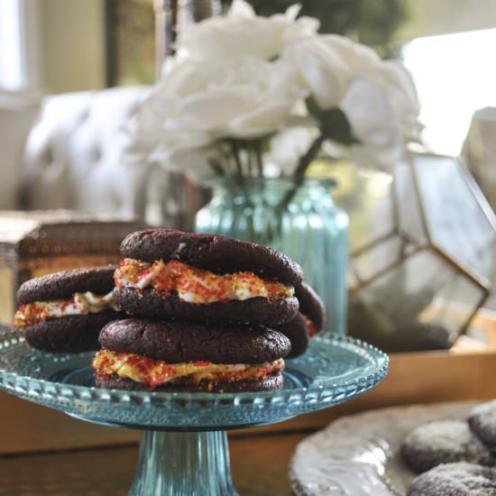 Chocolate Cream Cheese Cookies