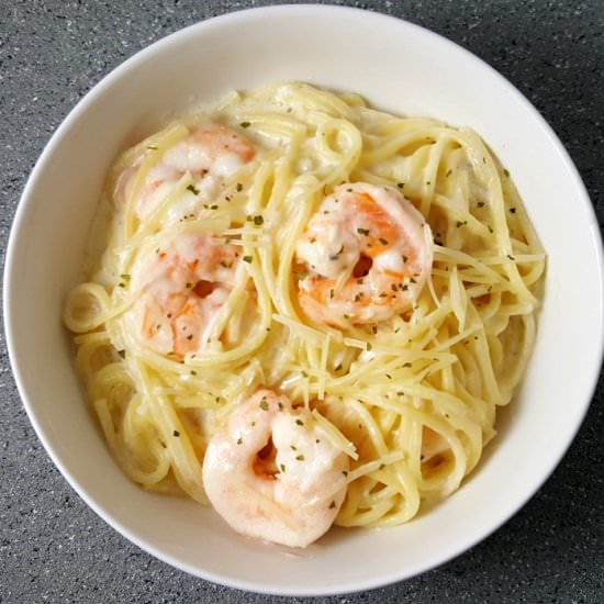 Shrimp Alfredo