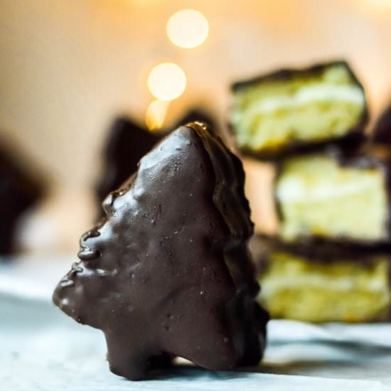 Dark Chocolate Tree Cakes