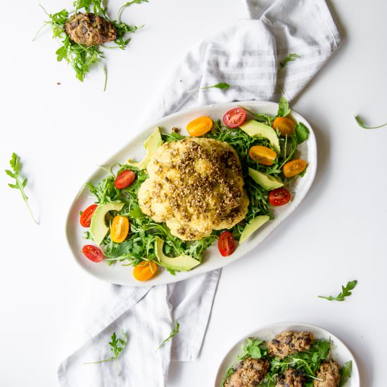 Whole Roasted Cauliflower