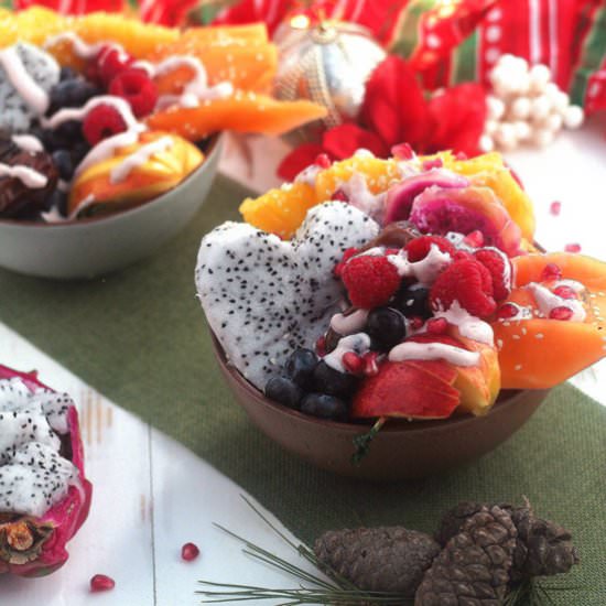 Raw Vegan Fruitastic Breakfast Bowl