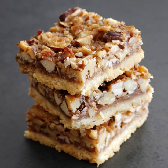 Vegan Maple Nut Bars