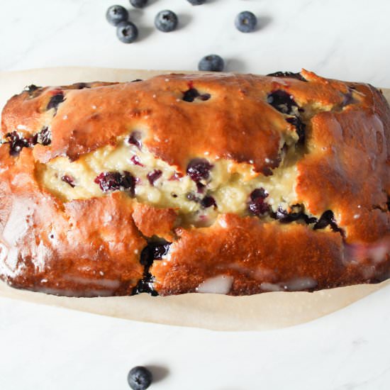 Lemon Blueberry Yogurt Bread