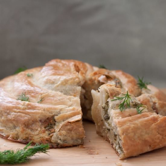 Moldovan Cheese Pie