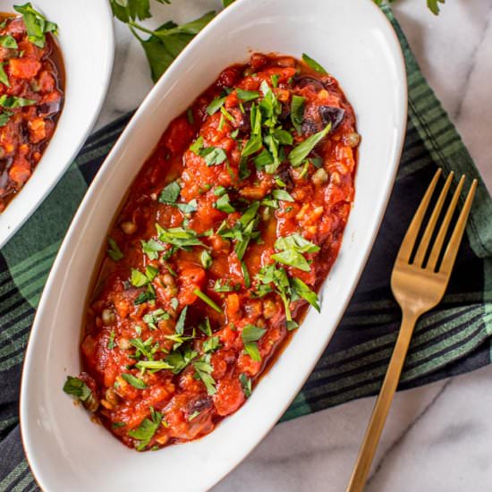 Mediterranean Roasted Mackerel