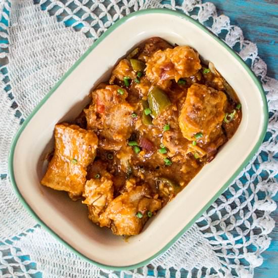 Kolkata style Chilli Fish