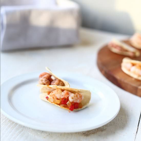 Mini Shrimp Tacos