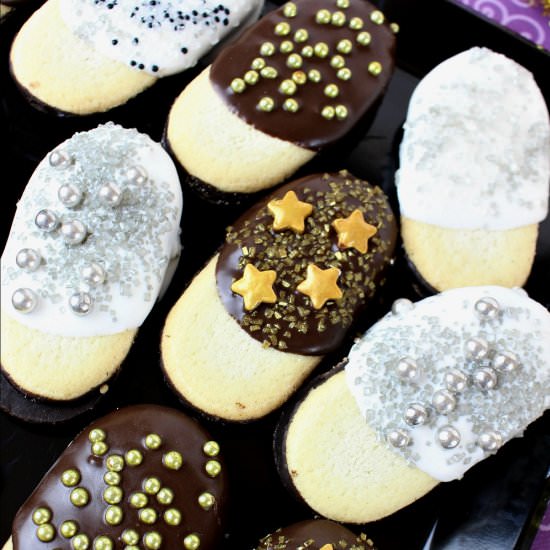 New Year’s Eve Milano Cookies