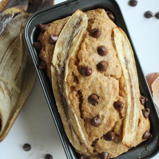SeaSalt Dark Chocolate Banana Bread
