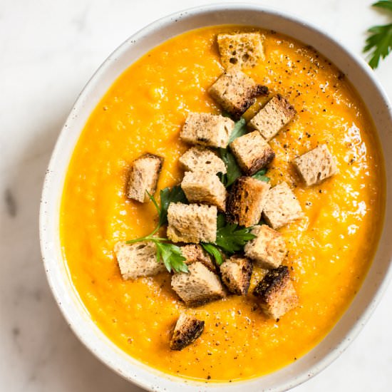 Butternut Squash Carrot Soup