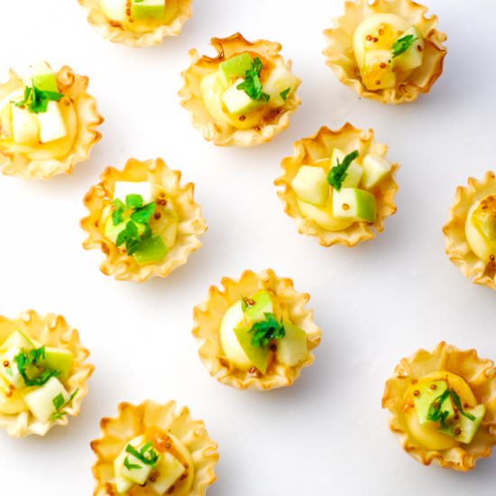 Brie and Apple Tartlet