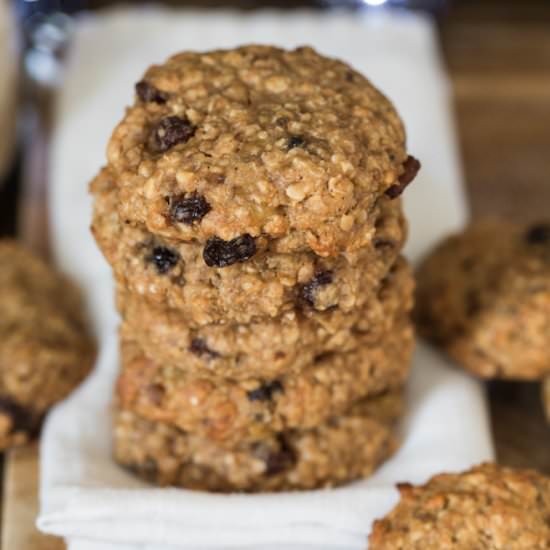 Mincemeat Quinoa Flake Cookies