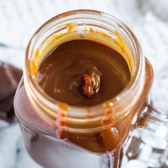 Salted Chocolate Caramel Sauce