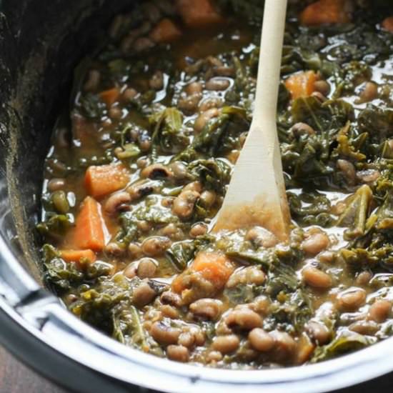 Black Eyed Pea Soup (Slow Cooker)
