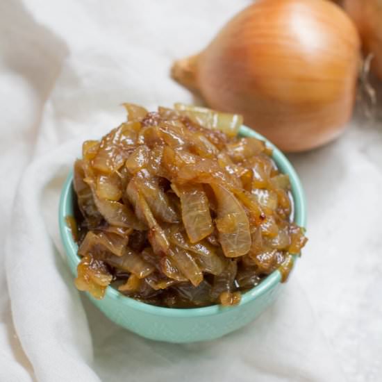 Healthy Caramelized Onions