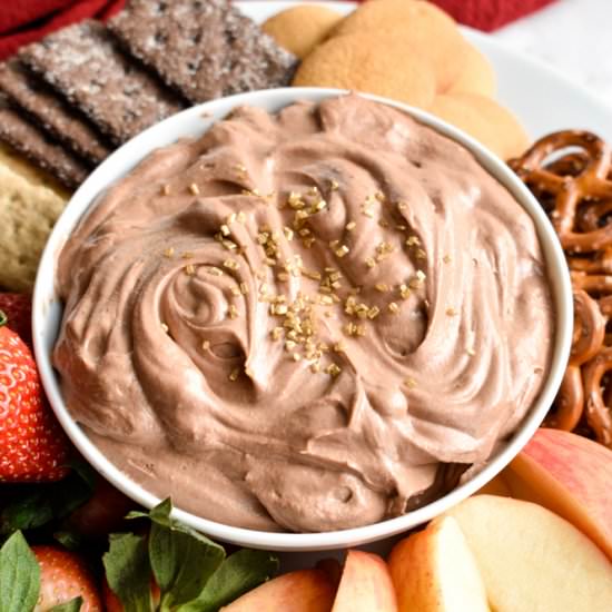 Nutella Champagne Dip