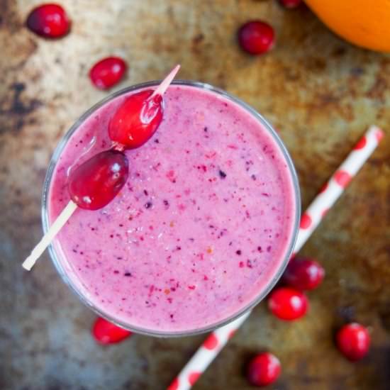 Cranberry smoothie
