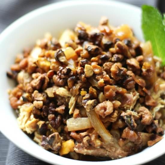 Slow Cooker Fesenjan Chicken