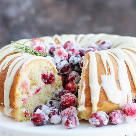 Cranberry Orange Bundt Cake