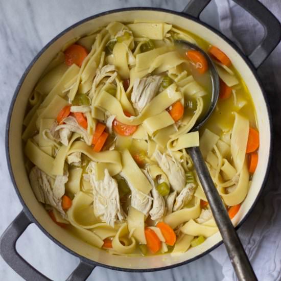 Old-Fashioned Chicken Noodle Soup