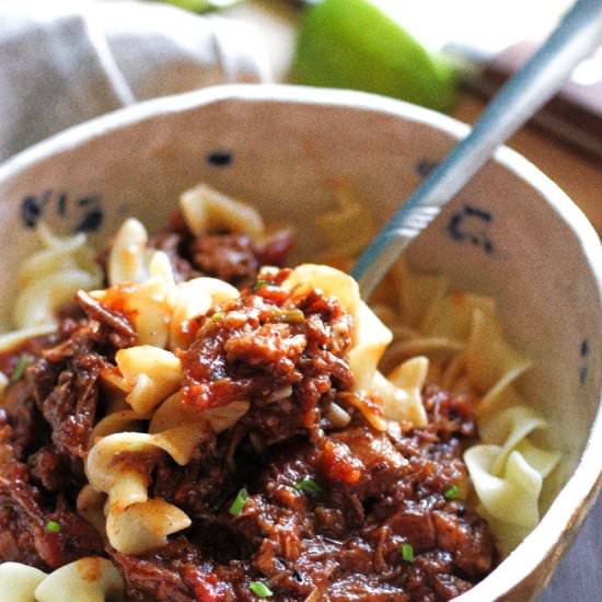 Instant pot pork ragu