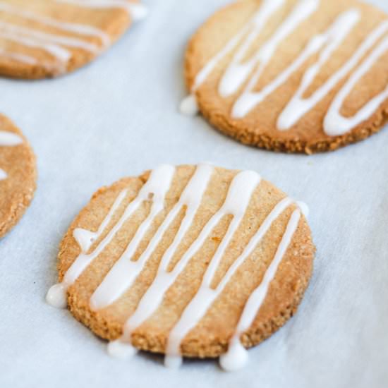 Grain-free orange cardamom cookies