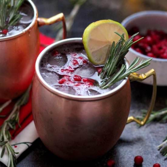 Cranberry Moscow Mule