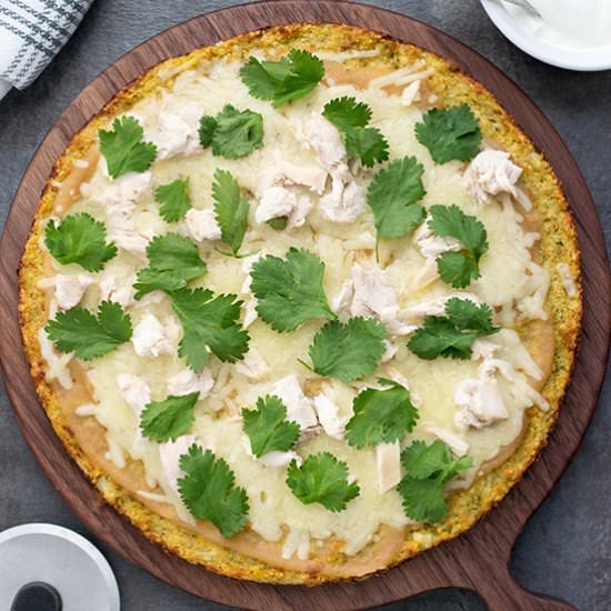 Curried Cauliflower Skillet Pizza