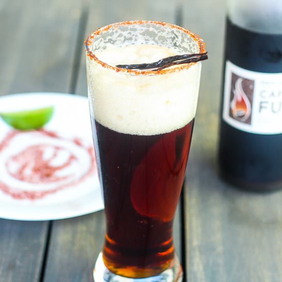 Spicy Mexican Beer Cocktail