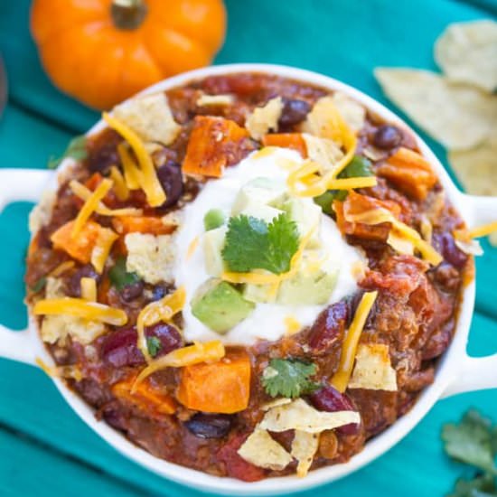 Easy Pumpkin Chili