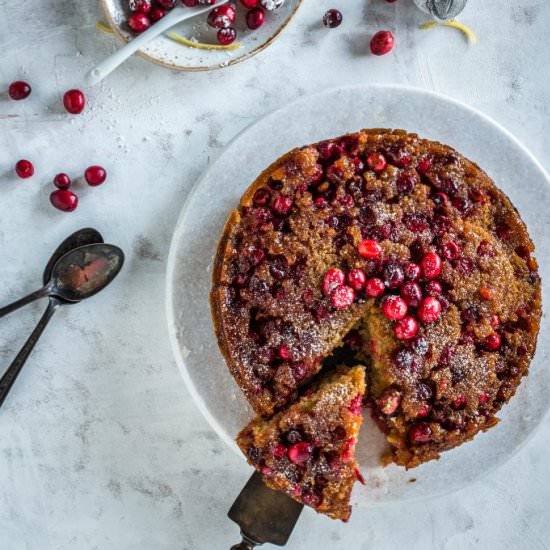 Cranberry Upside Down Cake