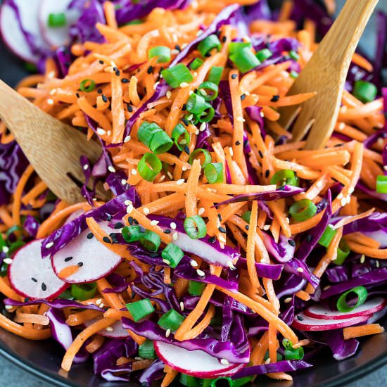 Whole30 Carrot Slaw