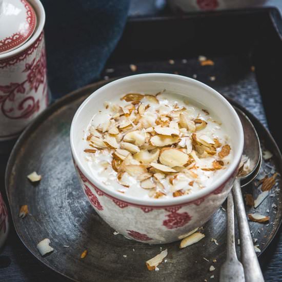 Vanilla Almond Overnight Oats