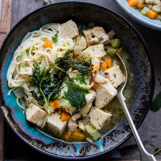 ITALIAN TURKEY AND VEGETABLE NOODLE