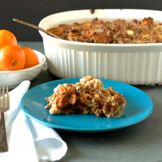 Apple Butter Breakfast Casserole