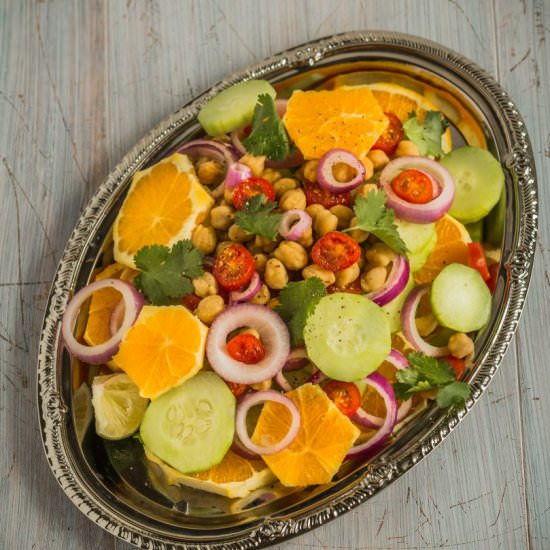Fruity Channa Salad