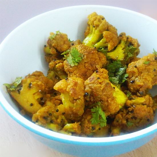 Cauliflower Masala