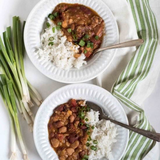 Cajun Beans and Rice
