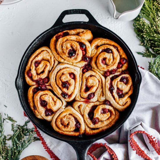 Cranberry Cinnamon Rolls