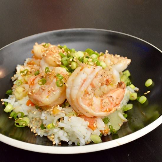 Honey Lime Shrimp