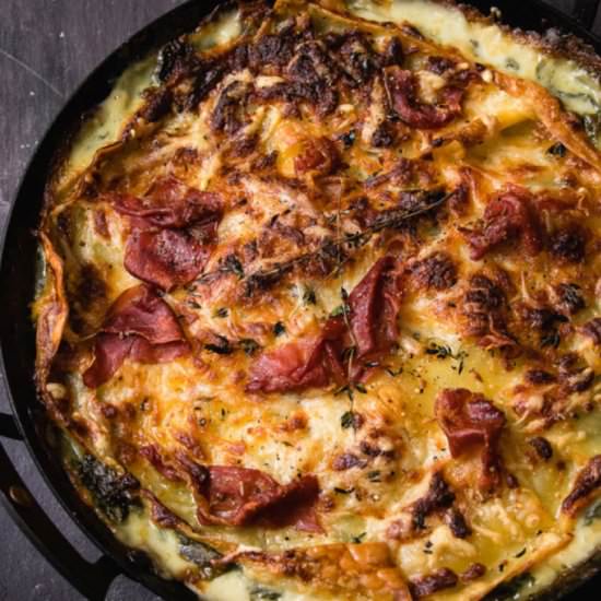 Healthier Make Ahead Lasagna