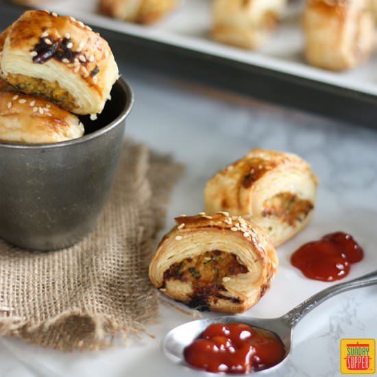 Thai Sausage Rolls