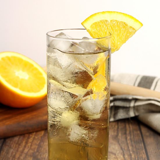 Ginger Orange Spice Cocktail