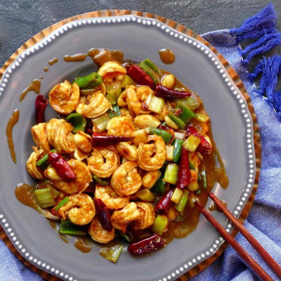 Kung Pao shrimp