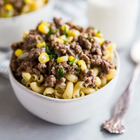 Classic Hamburger Stew